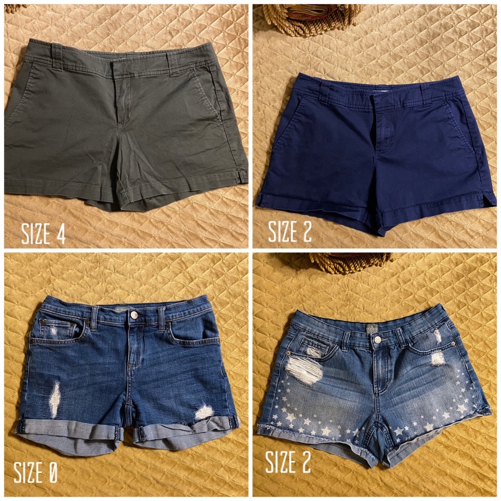 LOT of New York & Co. Shorts - sizes 0-4